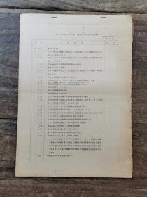 侵华史料/昭和三十五年/本土周边航空作战进攻关系主要事项/资料一份