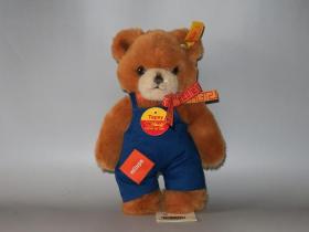 Steiff订制，美乐宝非卖品（steiff Milupa）—背带裤泰迪熊（Tapsy Bear）