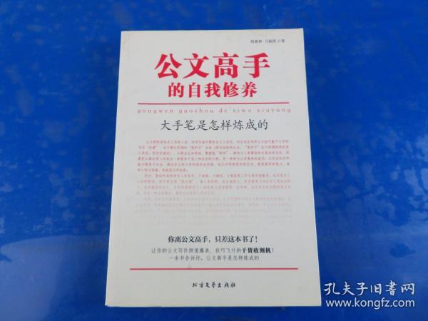 公文高手的自我修养：大手笔是怎样炼成的