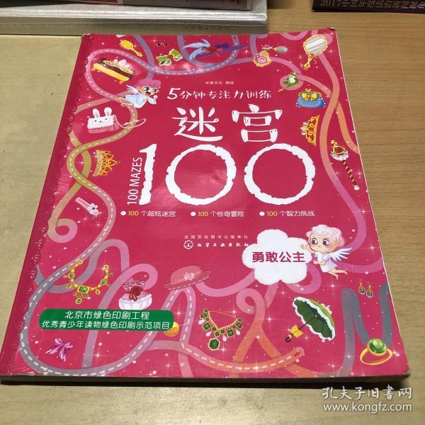 5分钟专注力训练迷宫100：勇敢公主