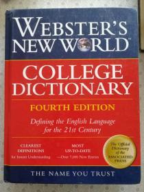 Webster's New World College Dictionary   Fourth Edition  英语原版从美国购来