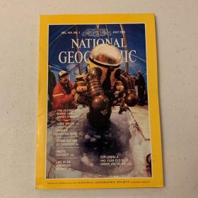 (从美国发货)national geographic美国国家地理1983年7月汽车，威尔士，中国改革开放，石器时代的坦桑尼亚，北极，北极冰下沉船，海底生物