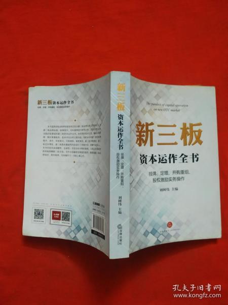 正版 新三板资本运作全书：挂牌、定增、并购重组、股权激励实务操作