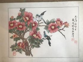 钟明玲工笔花鸟画