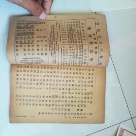 新法国语教科书第二册(品差自定，前后缺如图，介意勿拍)