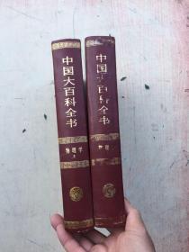 中国大百科全书--物理学Ⅰ、Ⅱ（1、2）全2册16开精装甲种本品佳