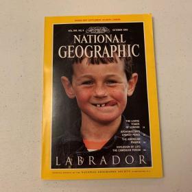 (从美国发货)National Geographic 美国国家地理1993年10月伦敦，阿富汗，美国大草原，寒武纪生命大爆发