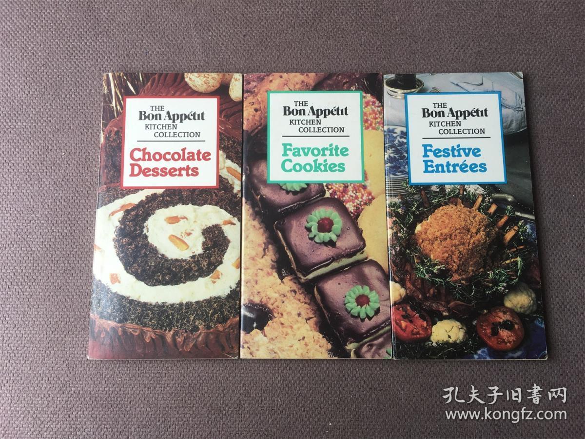 The Bon Appetit Kitchen Collection （英语 3册合售）