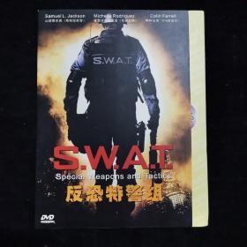 光盘345【反恐特警组 一碟DVD】正版