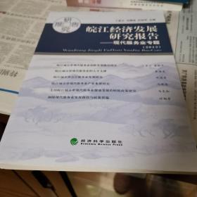 皖江经济发展研究报告2013-现代服务业专题