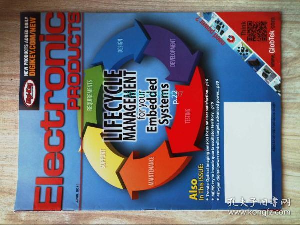Electronic Products Magazine 电子产品原版外文杂志2014/04