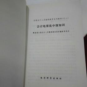 会计电算化中级知识——全国会计人员继续教育系列教材（之二）