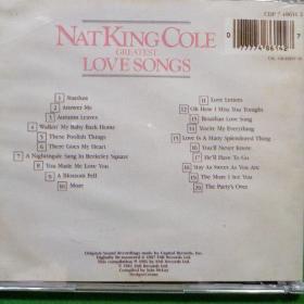 CD NAT KING COLE GREATEST LOVE SONGS