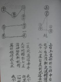 道教手抄本：正醮全课【正一四府设醮科】有符咒