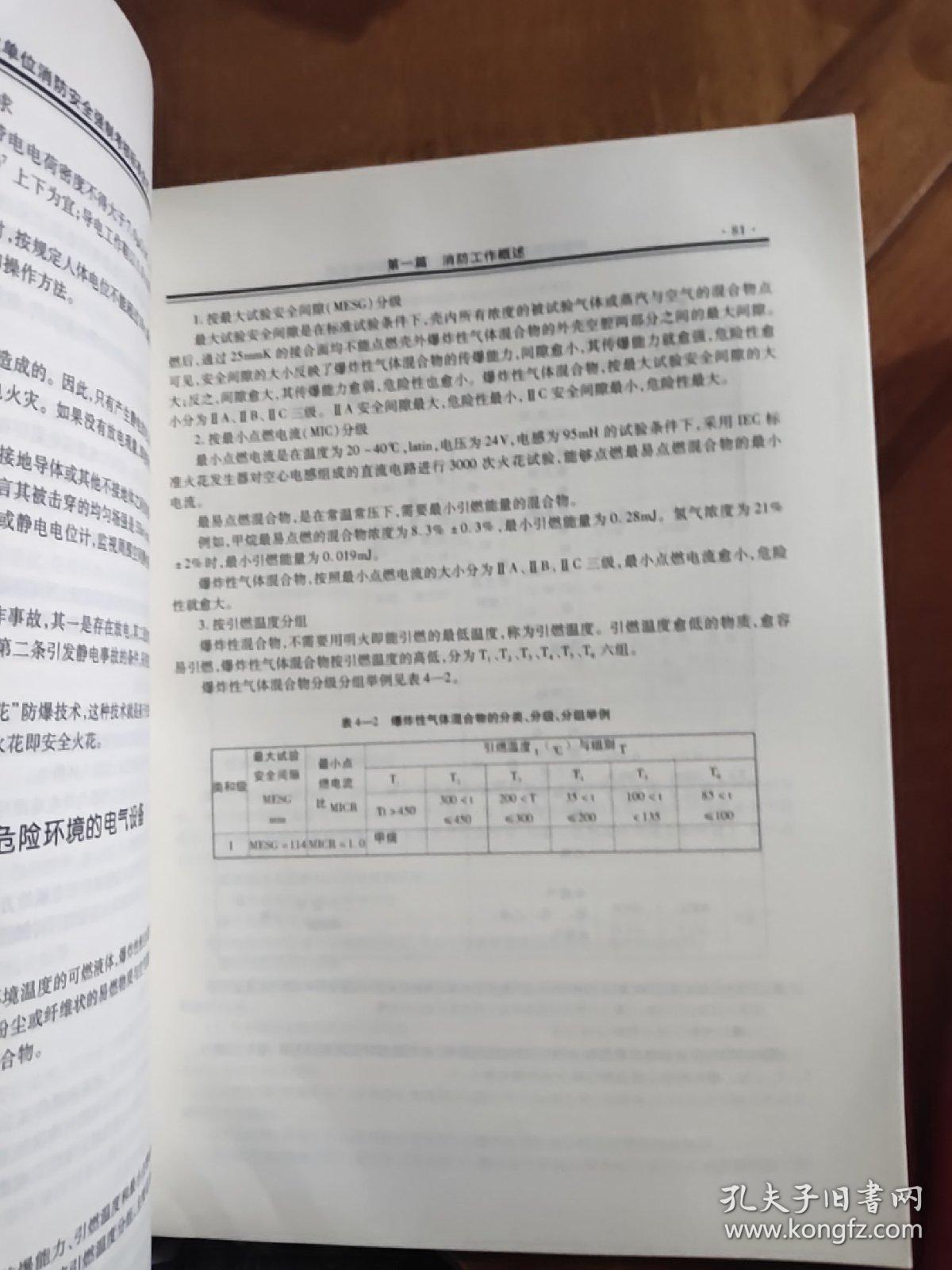 中国企事业单位安检与消防考核标准指导全书（上   下册）两本合售