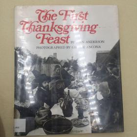 The first Thanksgiving Feast 第一次感恩节盛宴美国历史印第安人历史
