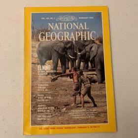 (从美国发货)特价 national geographic 美国国家地理 1984年2月全球气候灾难，意大利，德克萨斯，约旦，螳螂