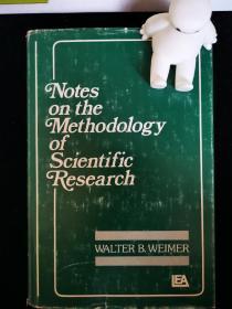 Notes on the methodology of scientific research 科学研究方法论 research methods philosophy of education 精装 英文原版