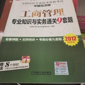 全国经济专业技术资格考试中级经济师工商管理专业知识与实务通关9套题