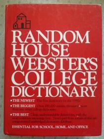 Random House Webster's College Dictionary 英语原版带拇指索引