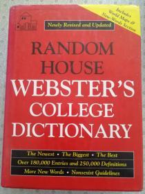Random House Webster's College Dictionary Neewly Revised and Updated 英语原版
