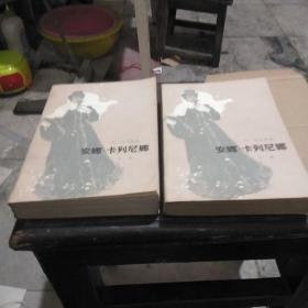 安娜，卡列尼娜上下册，一版一印，请看图
