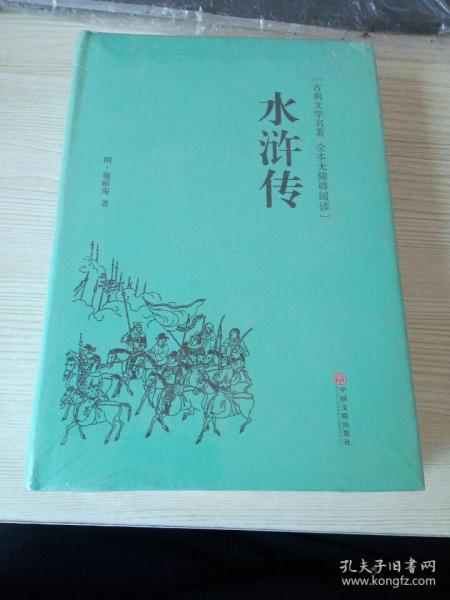 水浒传（古典文学名著 全本无障碍阅读）【未拆封】