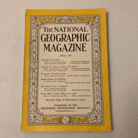 (从美国发货)national geographic美国国家地理1948年4月（品相很好)弗吉尼亚，肯塔基大坝肯塔基湖，阿拉伯半岛，沙特阿拉伯，克什米尔，密西西比河（马克吐温）