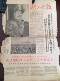 湖北日报：1966年11月6日武汉地区红卫兵第三司令部成立