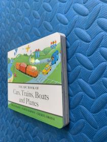 英文原版：the abc book of cars，trains，boats and planes 精装本