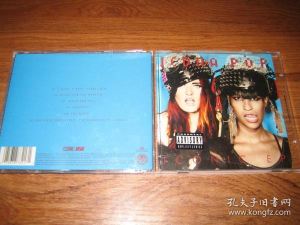 原版CD Icona Pop ‎  Iconic