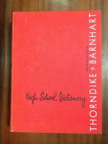 1 美国进口原装辞典  桑代克中学词典第4版THORNDIKE BARNHART HIGH SCHOOL DICTIONARY