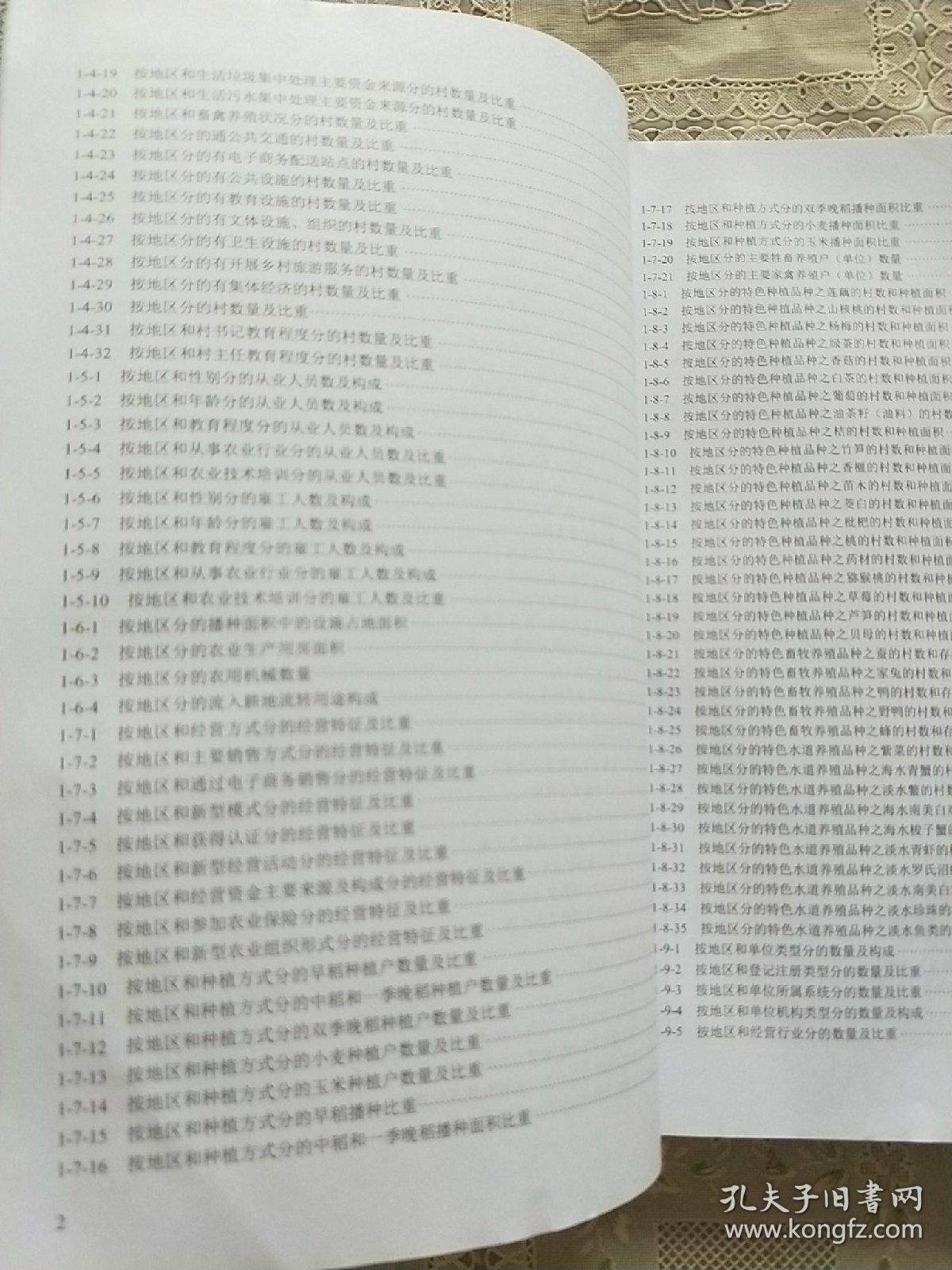 浙江省第三次农业普查资料汇编 (下册)