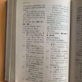 日本语句型辞典