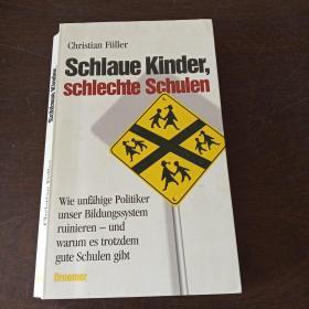 Schlaue Kinder, schlechte Schulen: Wie unfähige Politiker unser Bildungssystem ruinieren - und warum es trotzdem gute Schulen gibt（德语原版）