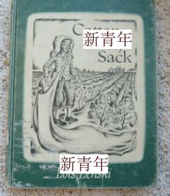 稀缺 ，  《 麻袋里的棉花 》Lois Lenski 版画插图，   约1949年版，