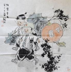 当代最好的童嬉图｜中国画名家王家训作品