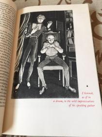 Tales of mystery and imagination by Edgar Allen Poe 爱伦坡奇幻故事 heritage press 出品 Vincent Starrett作序，William Sharp插画