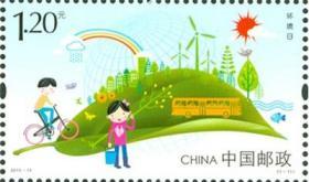 中国邮票 2015-11 环境日 1全