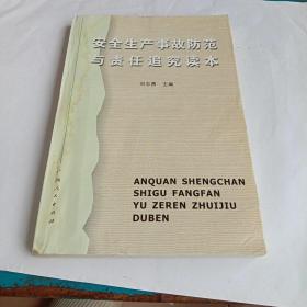 安全生产事故防范与责任追究读本