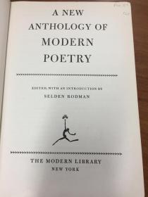 A New Anthology of Modern Poetry