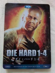 DVD  电影    die hard虎胆龙威， 4碟铁盒装  （现只有1·2·3张）