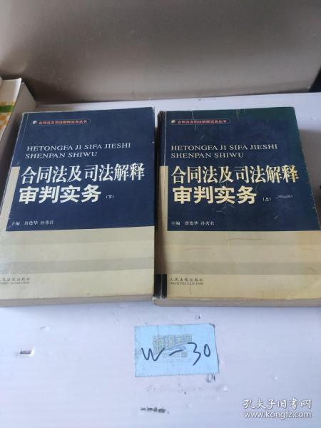 合同法及司法解释审判实务(上.下)