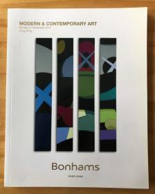 2016邦瀚斯现当代艺术拍卖图册  Bonhams Moden & Contemporary art