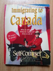 immigrating to canada移民到加拿大