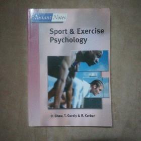 英文版：Sport & Exercise Psychology（运动与运动心理学）