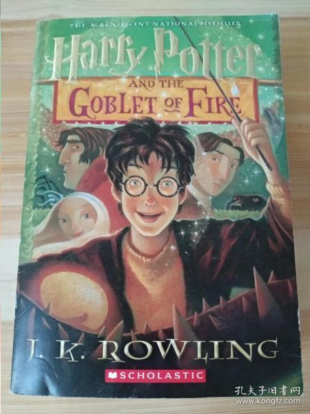 英文原版书 Harry Potter And The Goblet Of Fire Paperback – 2002 by J.K. Rowling , Mary GrandPré (Illustrator)