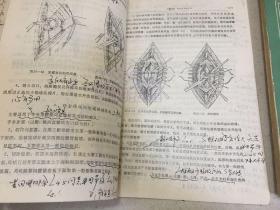 骨科手术学讲义（上下全两册合售）书中有画线注释部分.
