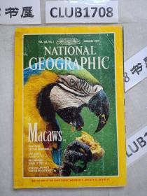 《NATIONAL GEOGRAPHIC》美国国家地理杂志  期刊 1994年1月 英文版 UNIVERSE ·FLOOD OF'93·DES MOINES·KYUSHU·MACAWS   (书脊磨损，不影响阅读) 199401NG K2#