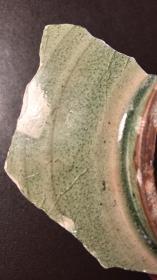 宋汝窑系（10）--- 北宋（严和店窑）青釉印花瓷片